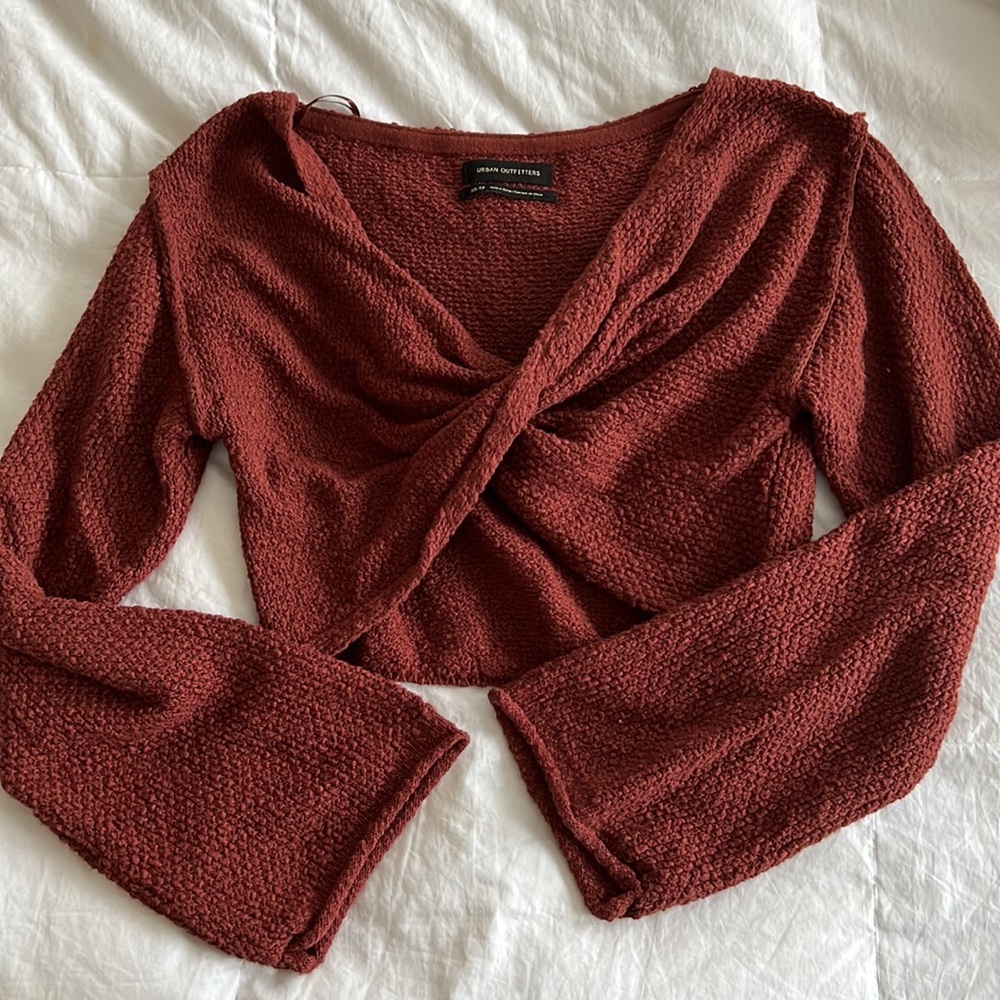 Urban Outfitters Boho Cropped Sweater • XS